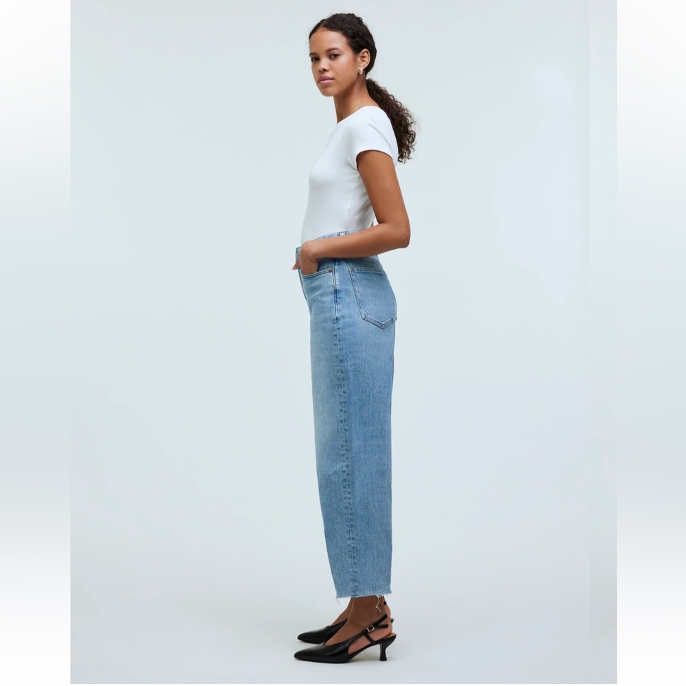 Madewell Women's Blue Flare & Wide Leg Jeans - Picture 5 of 13